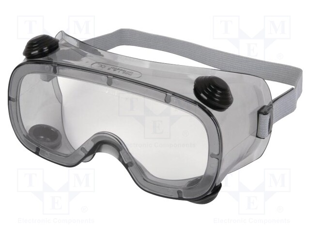 Safety goggles; Lens: transparent; Classes: 1; Series: RUIZ 1