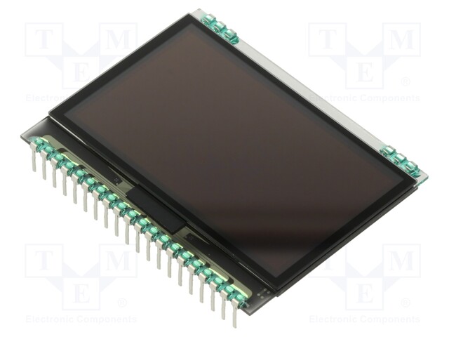 Display: OLED; graphical; 2.3"; 128x64; Dim: 55x43x3.3mm; yellow