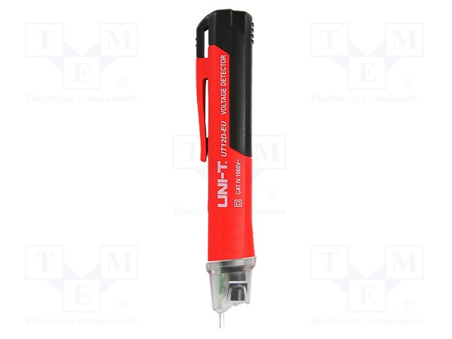 Tester: non-contact voltage detector; 24VAC÷1kVAC; batteries