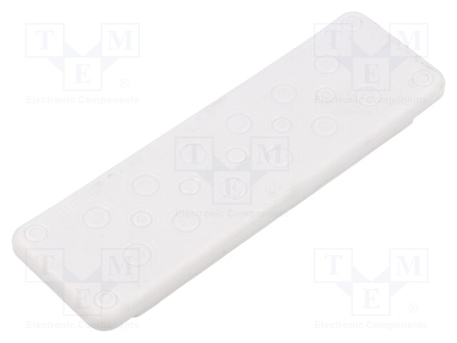 Multigate grommet; TPE (thermoplastic elastomer); Holes no: 17