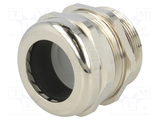 Cable gland; M40; IP68; Mat: brass; Body plating: nickel