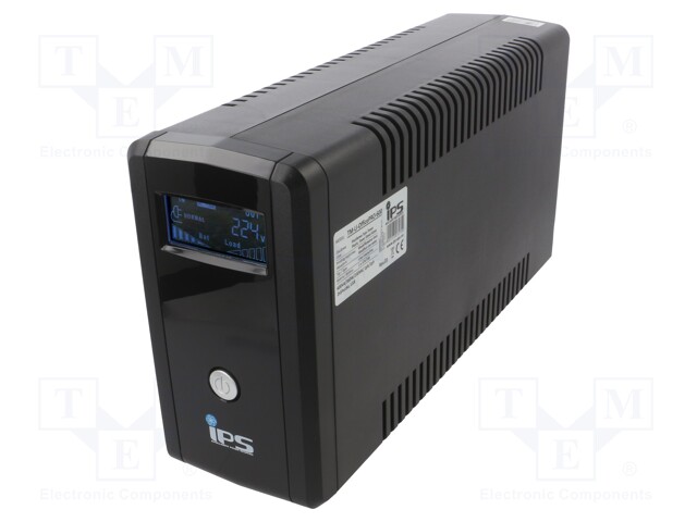 Power supply: UPS; 360W; 600VA; Uin: 162÷295V; 90x305x165mm; 7Ah