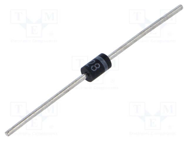 Diode: rectifying; THT; 800V; 3.5A; Ifsm: 120A; AX14 (Ø4.4x7mm)