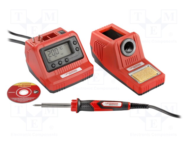 Soldering station; digital; 60W; 200÷450°C; Plug: EU; Display: LCD