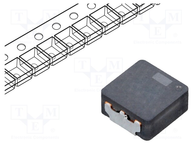 Power Inductor (SMD), AEC-Q200, 10 µH, 4.1 A, Shielded, 8.1 A, PCC-M0648M-LE Series