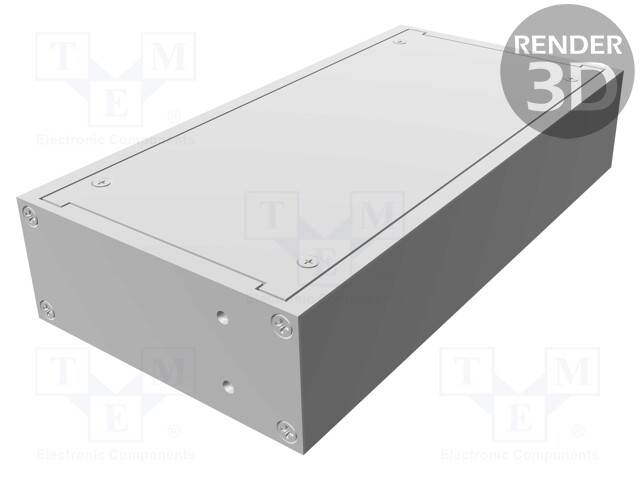 Enclosure: 19" standard; 1U; Enclos.mat: aluminium; Y: 108mm