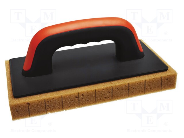 Finishing trowel; with sponge; L: 250mm; W: 130mm