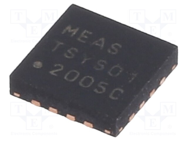 Sensor: temperature; 2.2÷3.6VDC; Case: QFN16; Series: TSYS; SMT
