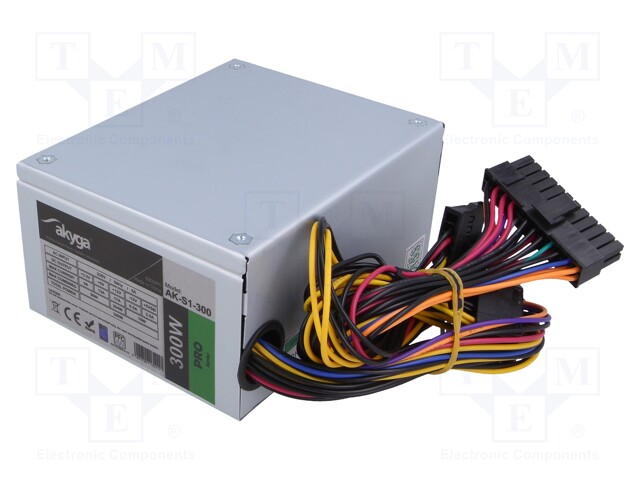 Power supply: computer; SFX; 300W; Features: fan 8cm