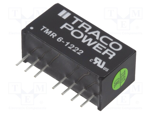 Converter: DC/DC; 6W; Uin: 9÷18V; Uout: 12VDC; Uout2: -12VDC; SIP8