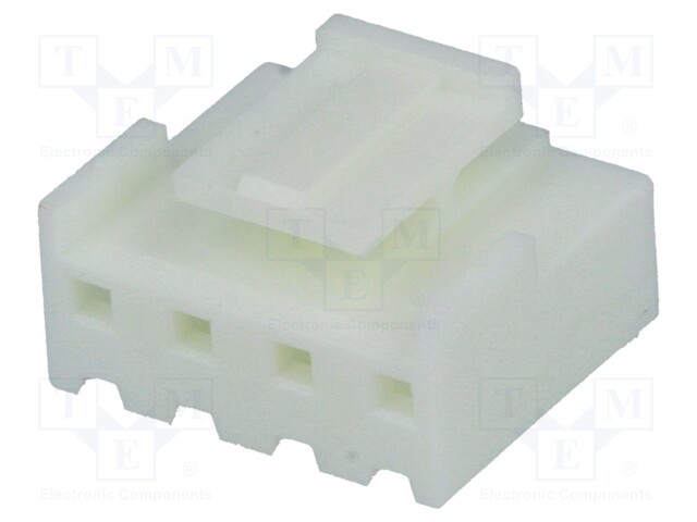 Plug; wire-board; female; VH; 3.96mm; PIN: 4; w/o contacts; 250V; 10A