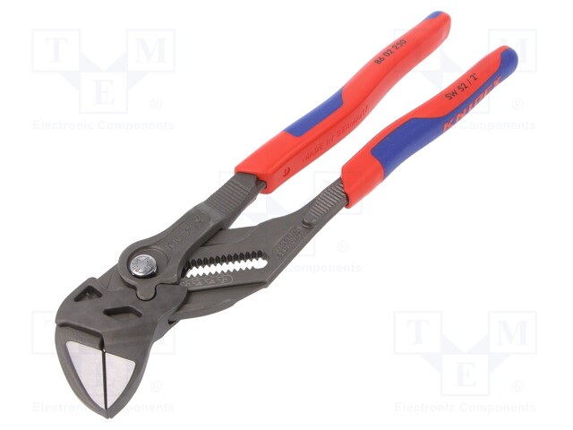 Pliers; adjustable; Pliers len: 250mm; Max jaw capacity: 52mm