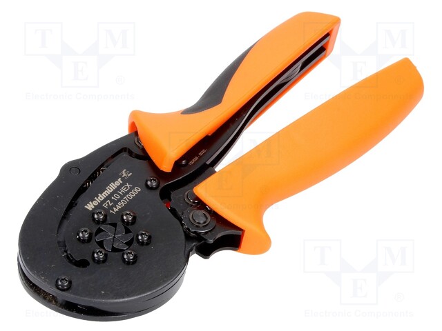 Tool: for crimping; insulated solder sleeves; 0.14÷10mm2; 195mm