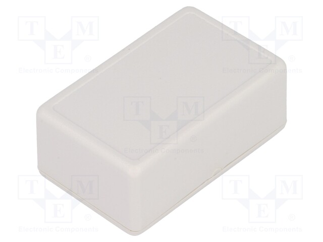 Enclosure: multipurpose; X: 28mm; Y: 45mm; Z: 18mm; ABS; grey