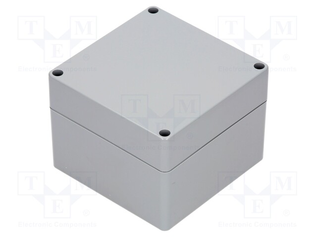 Enclosure: multipurpose; X: 120mm; Y: 120mm; Z: 90mm; ABS; dark grey