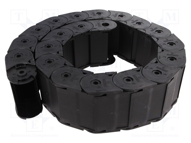 Cable chain; Series: Protection; Bend.rad: 125mm; L: 1040mm