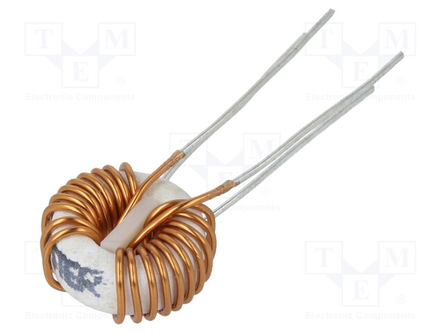 Inductor: wire; THT; 220uH; 2.2A; 30mΩ; 230VAC; 6x5mm; -20÷+50%