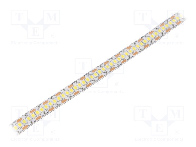 LED tape; white cold; LED/m: 240; SMD; 2835; 12V; 12mm; white PCB