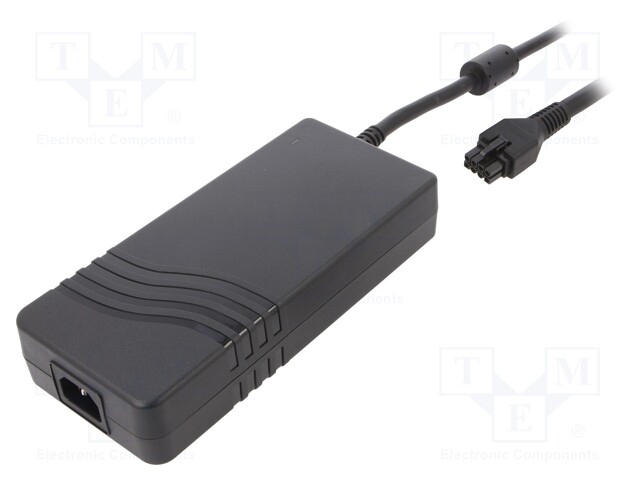 Power supply: switched-mode; 15VDC; 14.67A; 220W; desktop; 92%