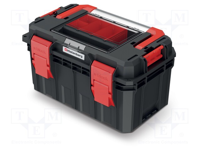 Toolbox; 450x280x264mm; polymer; S BLOCK ALU LOG; IP55