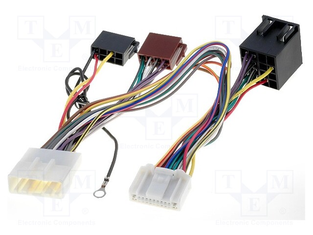 Cable for THB, Parrot hands free kit; Fiat,Mazda,Nissan,Opel