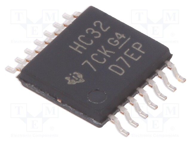 IC: digital; OR; Channels: 4; IN: 2; SMD; TSSOP14; Series: HC; 2÷6VDC