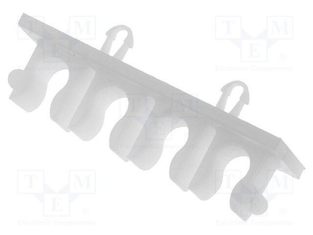 Holder; polyamide; natural; Application: Cable P-clips; 2.75mm