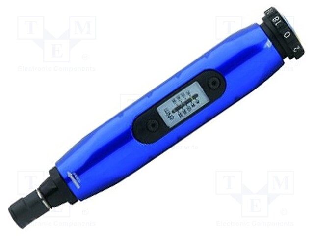 Screwdriver; dynamometric,ESD; Torque: 10÷80Ncm