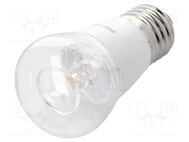 LED lamp; warm white; E27; 230VAC; 470lm; 5.5W; 2700K; CRImin: 80