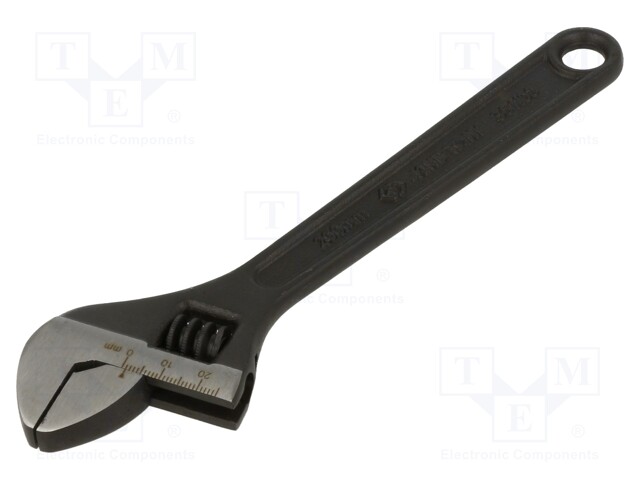 "ADJUSTABLE WRENCH ""SWED"" WITH GRADUATION 25mm x 200mm, BL