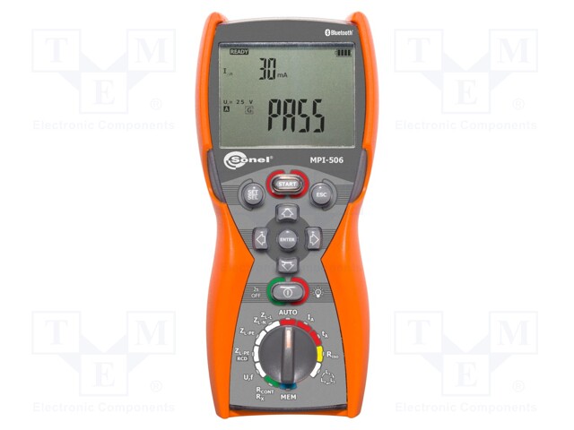 Meter: appliance meter; LCD,with a backlit; VAC: 0÷500V; Plug: EU