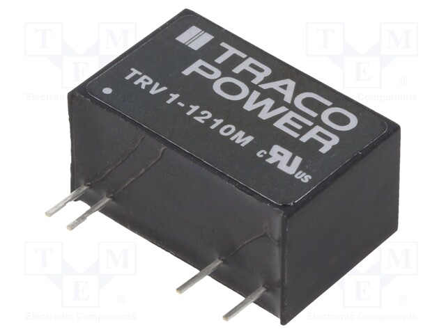 Converter: DC/DC; 1W; Uin: 9.6÷14.4V; 3.3VDC; Iout: 303mA; SIP9; 4.8g