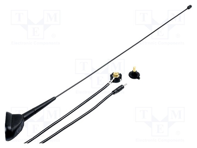 Antenna; car top; 0.536m; AM,FM; Fiat; 2.53m