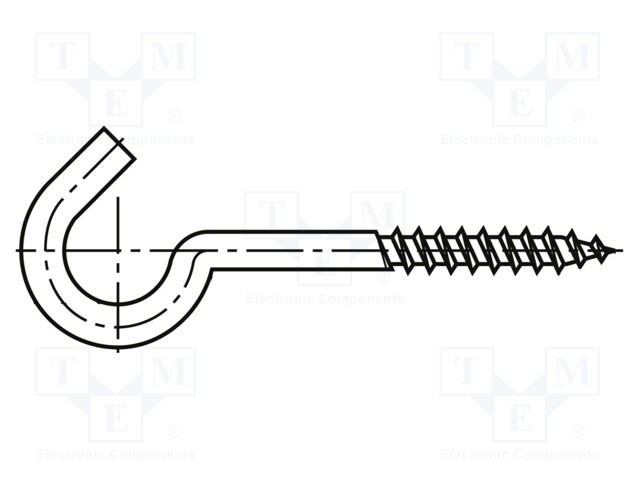 Screw; for wood