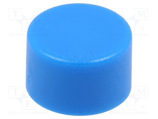 Button; 10mm; round; blue; Application: 1241.16