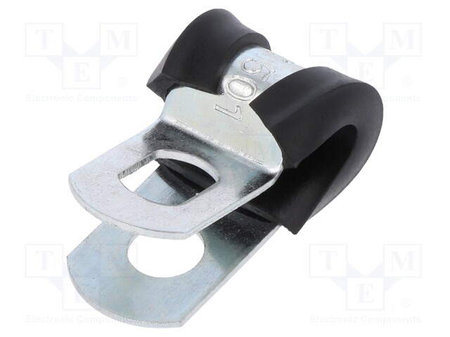 Fixing clamp; ØBundle : 4.8÷6.4mm; W: 13mm; steel; Man.series: SL