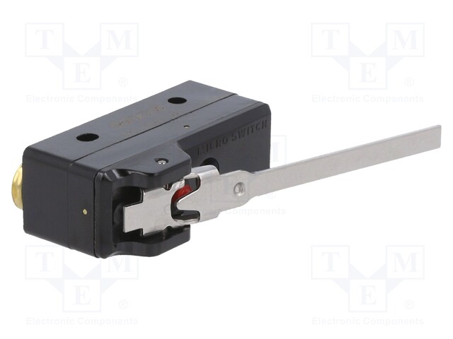 Microswitch SNAP ACTION; with lever; SPDT; 25A/250VAC; ON-(ON)