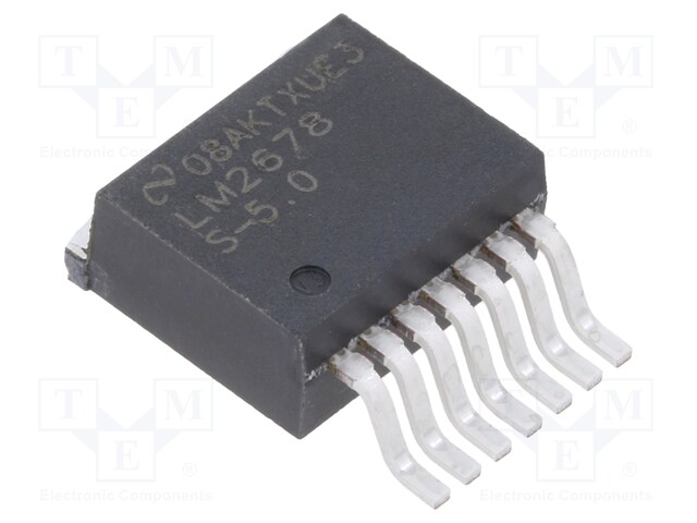 PMIC; DC/DC converter; Uin: 8÷40V; Uout: 5V; TO263-7; buck