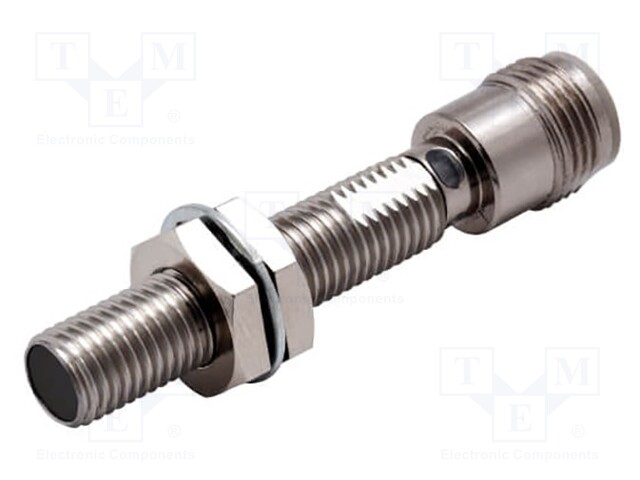 Sensor: inductive; OUT: NPN / NC; 0÷2mm; 10÷30VDC; M8; IP67; PIN: 4