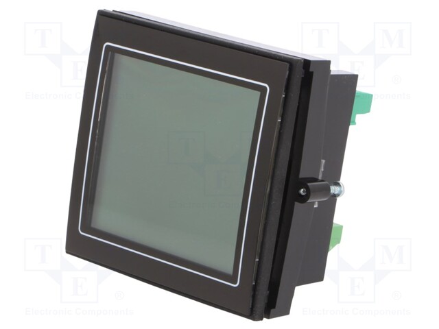Voltmeter; digital,mounting,programmable; VDC: 0÷600V; on panel