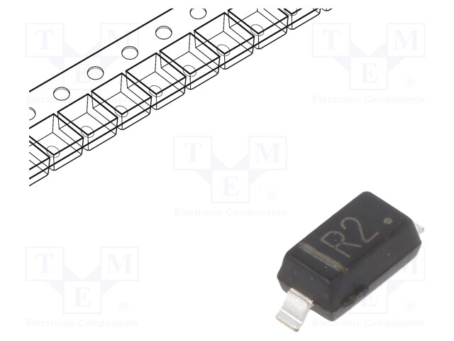 Diode: Schottky rectifying; SMD; 20V; 0.5A; Ufmax: 450mV; SOD123