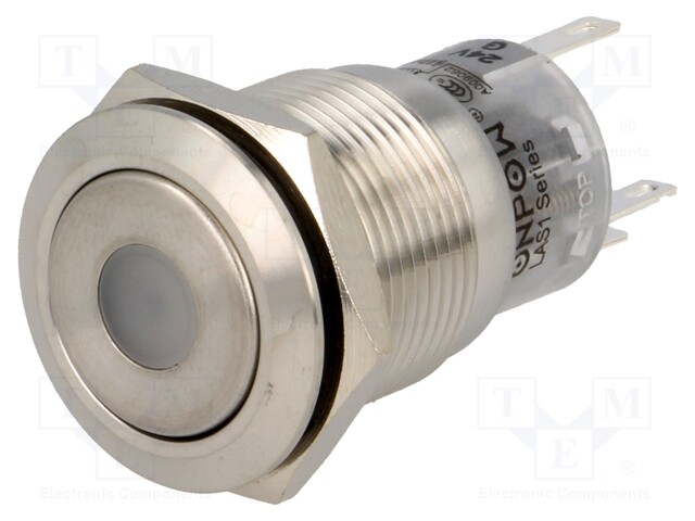 Switch: vandal resistant; Pos: 2; SPDT; 0.5A/220VAC; 1A/24VDC; IP67