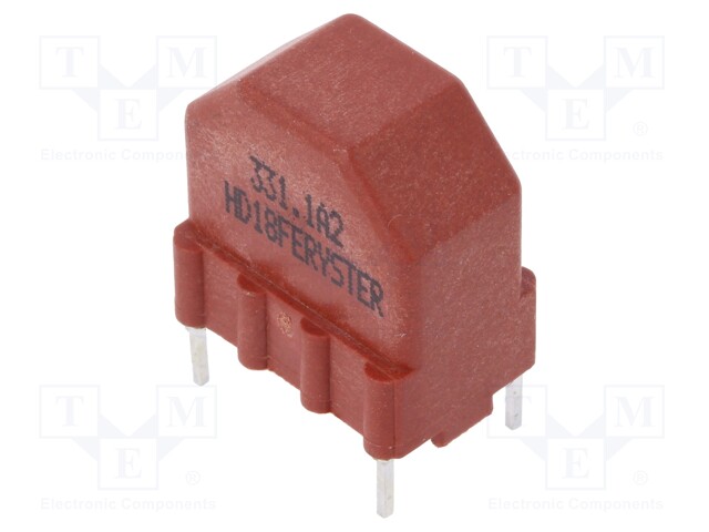 Inductor: wire; THT; 330uH; 1.2A; 50mΩ; 230VAC; 10x15mm; -20÷+50%