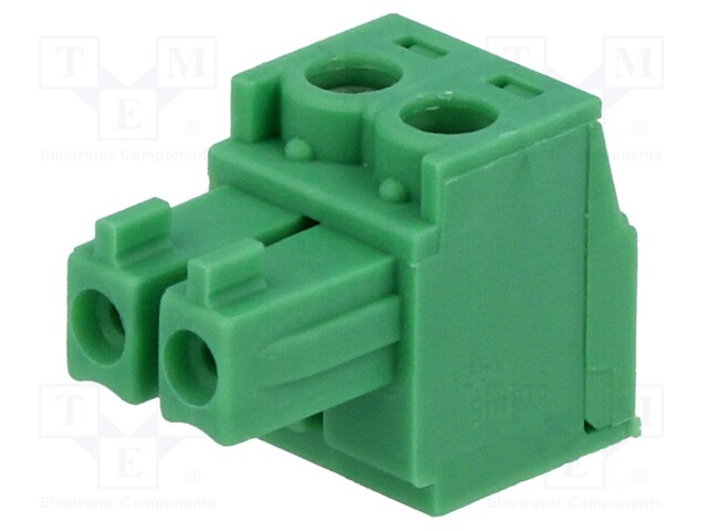 Pluggable terminal block; 3.81mm; ways: 2; straight; plug; female