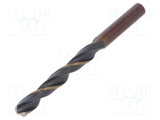 Drill bit; for metal; Ø: 9.5mm; L: 125mm; HSS; bulk,industrial