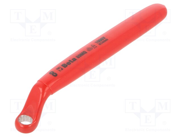 Wrench; insulated,single sided,box; 8mm; EN 60900,VDE