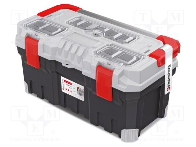 Toolbox; 554x286x276mm; polymer; TITAN PLUS; 20kg; TITAN PLUS 55