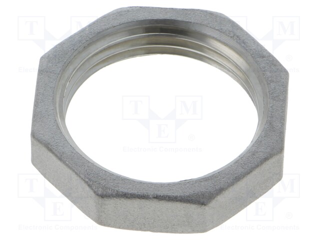 Nut; max.10bar; acid resistant steel AISI 316