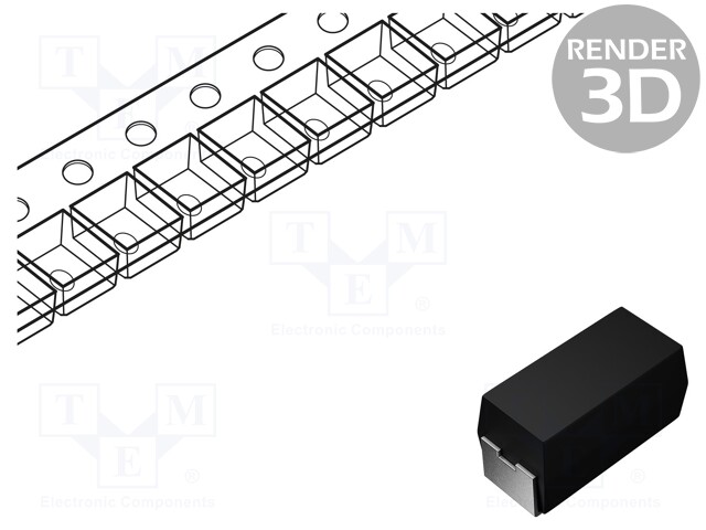 Capacitor: polymer; 220uF; 6.3VDC; Case: X; 2917; ESR: 7000mΩ; A700