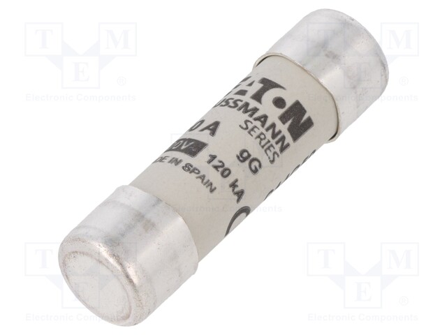 Fuse: fuse; 50A; 400VAC; cylindrical